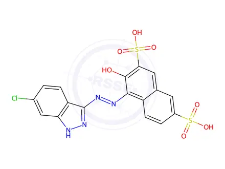 Chemical structure of Chlorindazone DS
