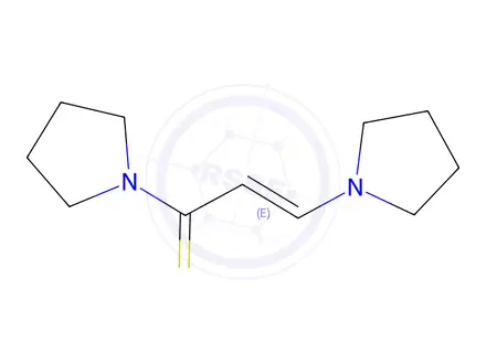 Chemical structure of Pyrrolidine, 1-[3-(1-pyrrolidinyl)thioacryloyl]-(8CI)