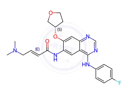Chemical structure of Afatinib Impurity 24
