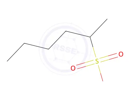 Chemical structure of Hexane-2-sulfonate