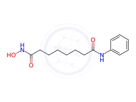 Chemical structure of Vorinostat