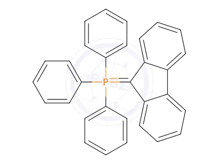 Chemical structure of triphenylphosphonium 9H-fluoren-9-ylide