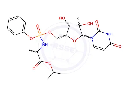 Chemical structure of Sofosbuvir Impurity 359