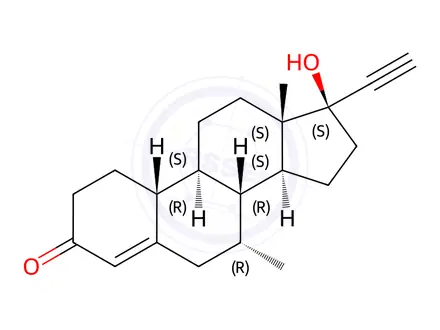 Chemical structure of Tibolone Impurity 13