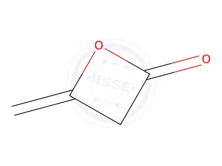 Chemical structure of 4-Methylene-oxetan-2-one