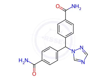 Chemical structure of Letrozole Impurity D
