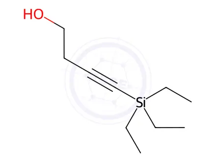 Chemical structure of 4-(Triethylsilyl)but-3-yn-1-ol