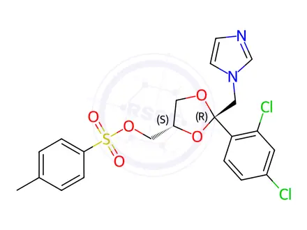 Chemical structure of Ketoconazole Impurity 23