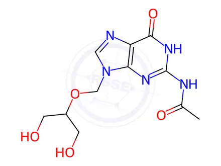 Chemical structure of Ganciclovir Impurity 84