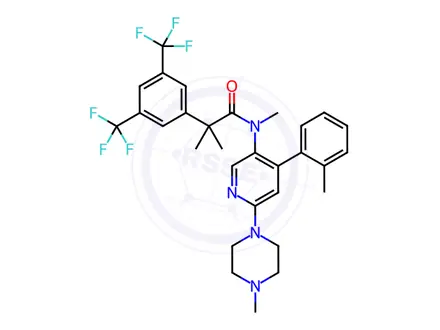 Chemical structure of Fosnetupitant Impurity 1