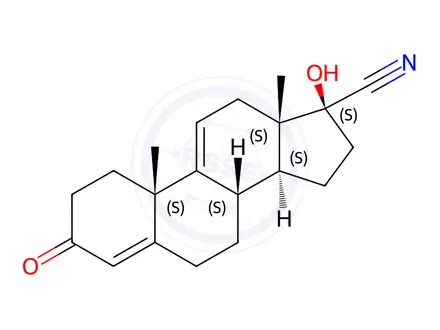 Chemical structure of Hydrocortisone Impurity 181