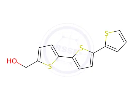 Chemical structure of α-Terthienylmethanol