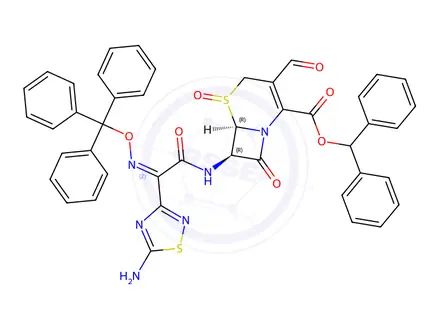 Chemical structure of Ceftobiprole Impurity 81