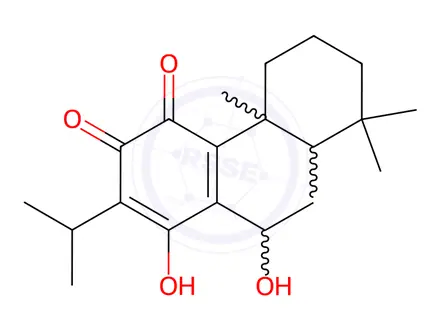 Chemical structure of Taxoquinone