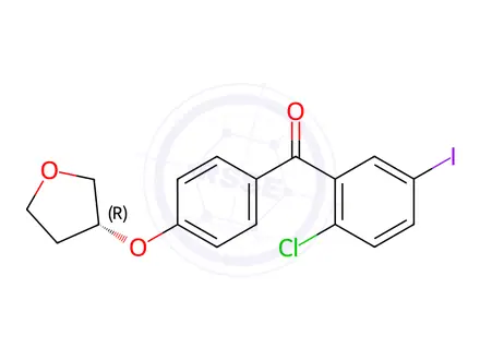 Chemical structure of Empagliflozin Impurity 554