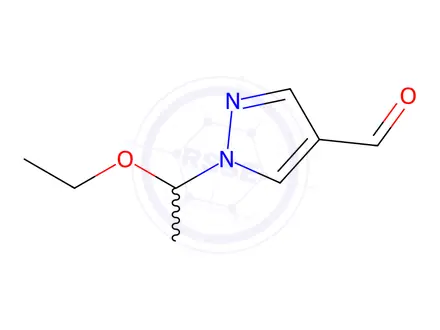 Chemical structure of 1-(1-ethoxyethyl)-1h-pyraZole-4-carbaldehyde