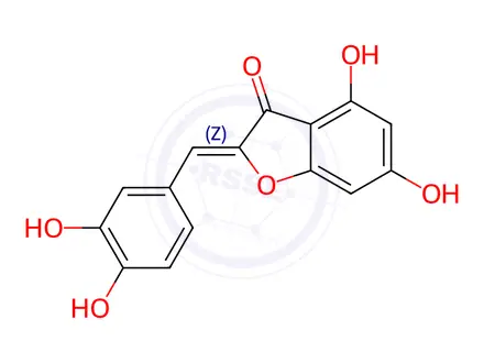 Chemical structure of Aureusidin