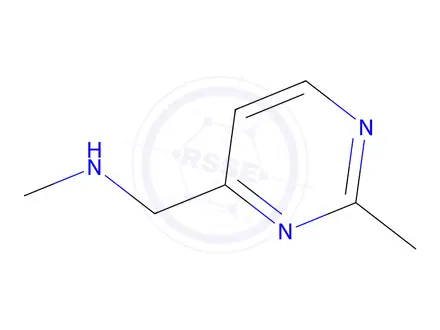 Chemical structure of N-Methyl-1-(2-methylpyrimidin-4-yl)methanamine dihydrochloride