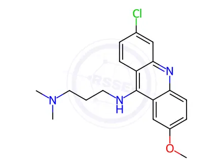 Chemical structure of Mepacrine Impurity 192