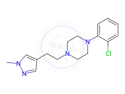 Chemical structure of Enpiprazole