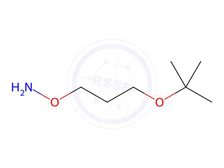 Chemical structure of O-[3-(tert-butoxy)propyl]hydroxylamine