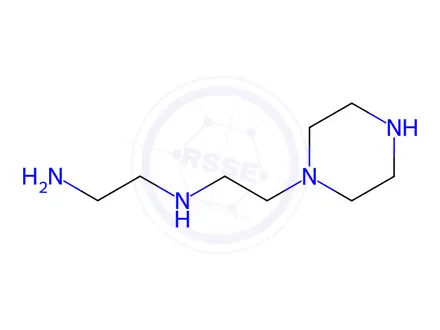 Chemical structure of N1-(2-(piperazin-1-yl)ethyl)ethane-1,2-diamine