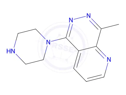 Chemical structure of 8-Methyl-5-(piperazin-1-yl)pyrido[2,3-d]pyridazine