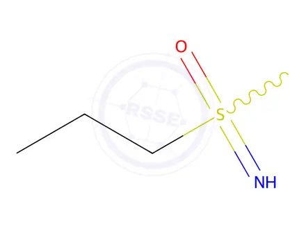 Chemical structure of Sulfoximine, S-methyl-S-propyl-(9CI)