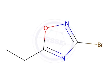 Chemical structure of 3-bromo-5-ethyl-1,2,4-oxadiazole