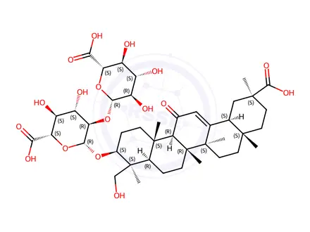 Chemical structure of Magnesium Isoglycyrrhetinic Acid Impurity 8
