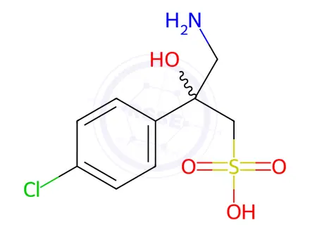 Chemical structure of 2-Hydroxysaclofen