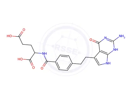Chemical structure of Pemetrexed Impurity 13
