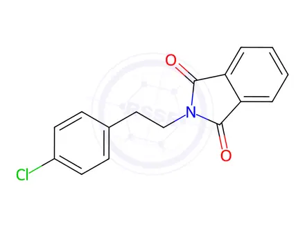 Chemical structure of N-(4-Chlorophenethyl)-phthalimide