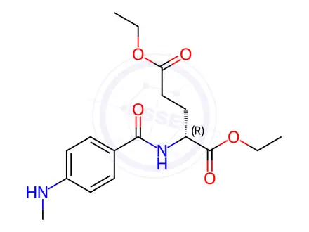 Chemical structure of Methotrexate Impurity 2