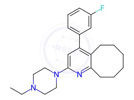 Chemical structure of Blonanserin Impurity 9
