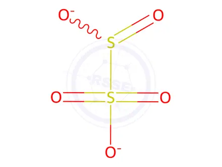 Chemical structure of Ammonium metabisulfite