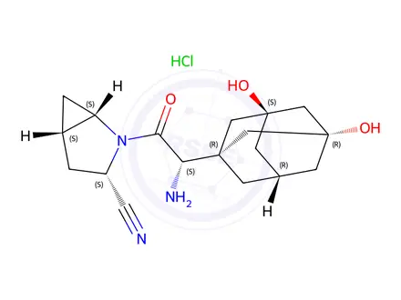 Chemical structure of Saxagliptin Impurity 24