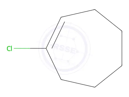 Chemical structure of 1-Chloro-1-cycloheptene