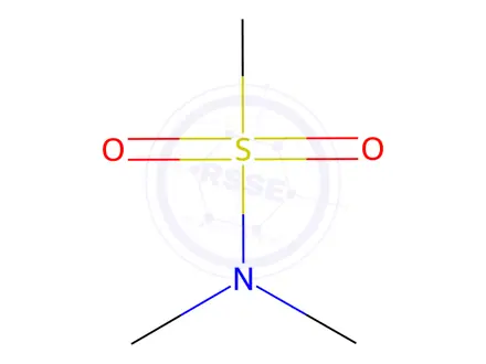 Chemical structure of N,N-Dimethylmethanesulfonamide