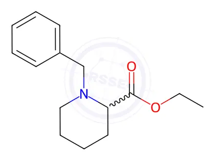 Chemical structure of Ethyl 1-benzylpiperidine-2-carboxylate