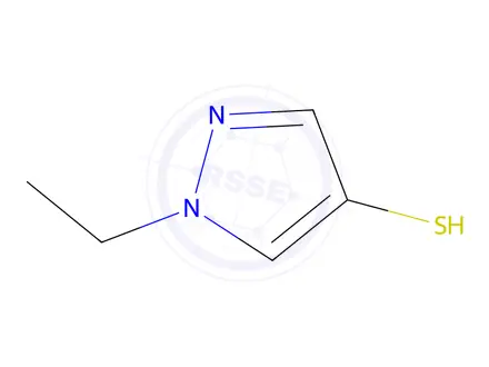 Chemical structure of 1-Ethyl-1h-pyrazole-4-thiol