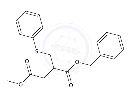 Chemical structure of Methyl (R)-3-(((benzyloxy)carbonyl)amino)-4-(phenylthio)butanoate