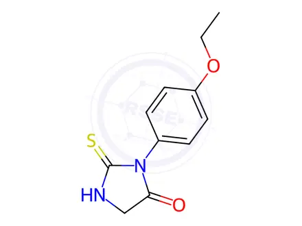 Chemical structure of 3-(4-ethoxyphenyl)-2-thioxoimidazolidin-4-one