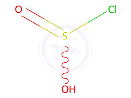 Chemical structure of Chlorosulfurobic acid
