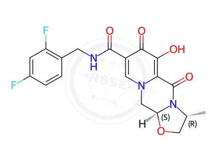 Chemical structure of Cabotegravir RS isomer