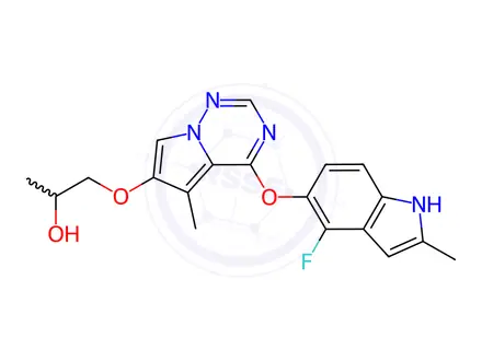 Chemical structure of Brivanib Impurity 2