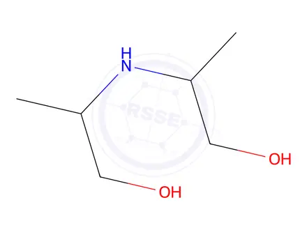 Chemical structure of 2,2'-Azanediylbis(propan-1-ol)