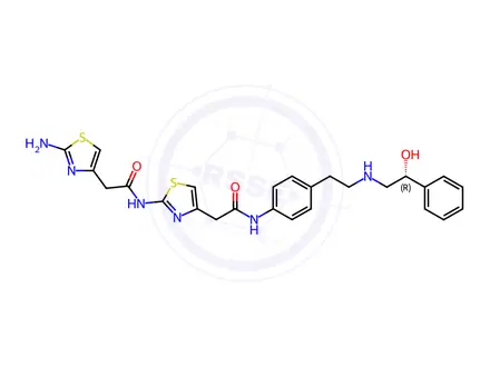 Chemical structure of Mirabegron Impurity 1