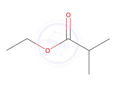 Chemical structure of Ethyl Isobutyrate