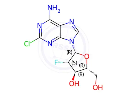 Chemical structure of Clofarabine